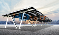 Solar carport system—Industrial and commercial solar carport system